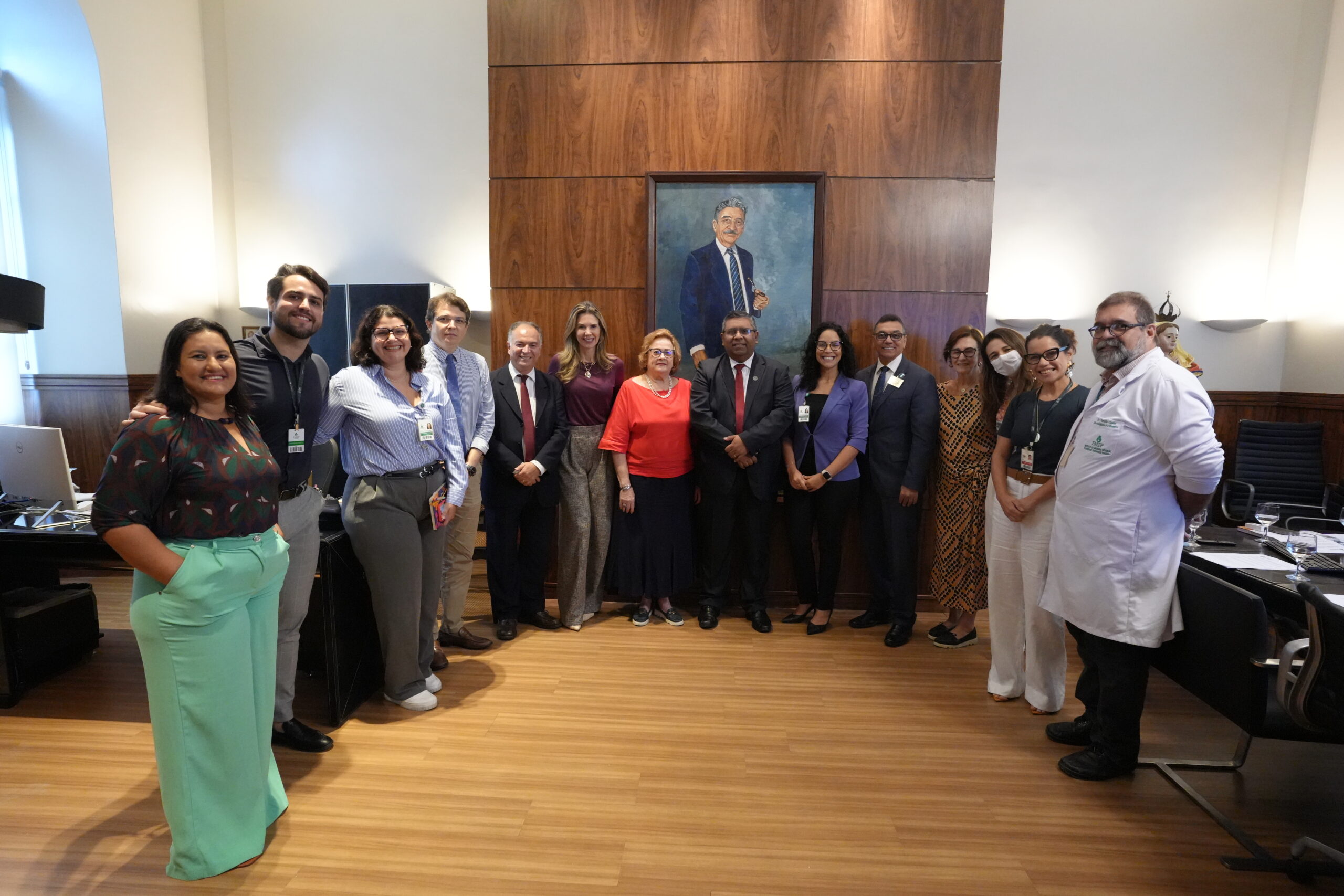 Em visita ao IMIP, representantes da Igreja de Jesus Cristo dos Santos dos Últimos Dias comemoram impacto positivo das doações para a instituição