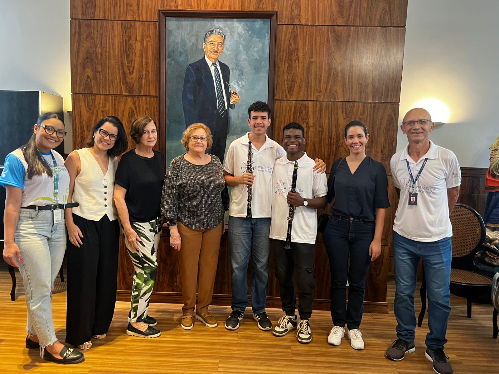 IMIP recebe apresentação da Orquestra Criança Cidadã