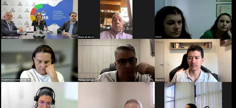 Em Brasília, Tereza Campos preside a 55ª Reunião do Conselho Consultivo da Confederação das Santas Casas de Misericórdia, Hospitais e Entidades Filantrópicas (CMB) 