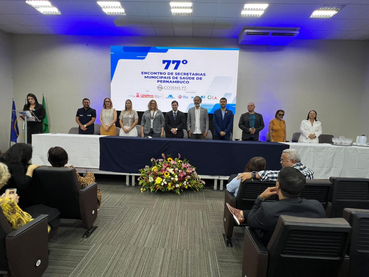 Em Garanhuns, Tereza Campos representa o IMIP no 77º Encontro de Secretarias Municipais de Saúde do Estado de Pernambuco