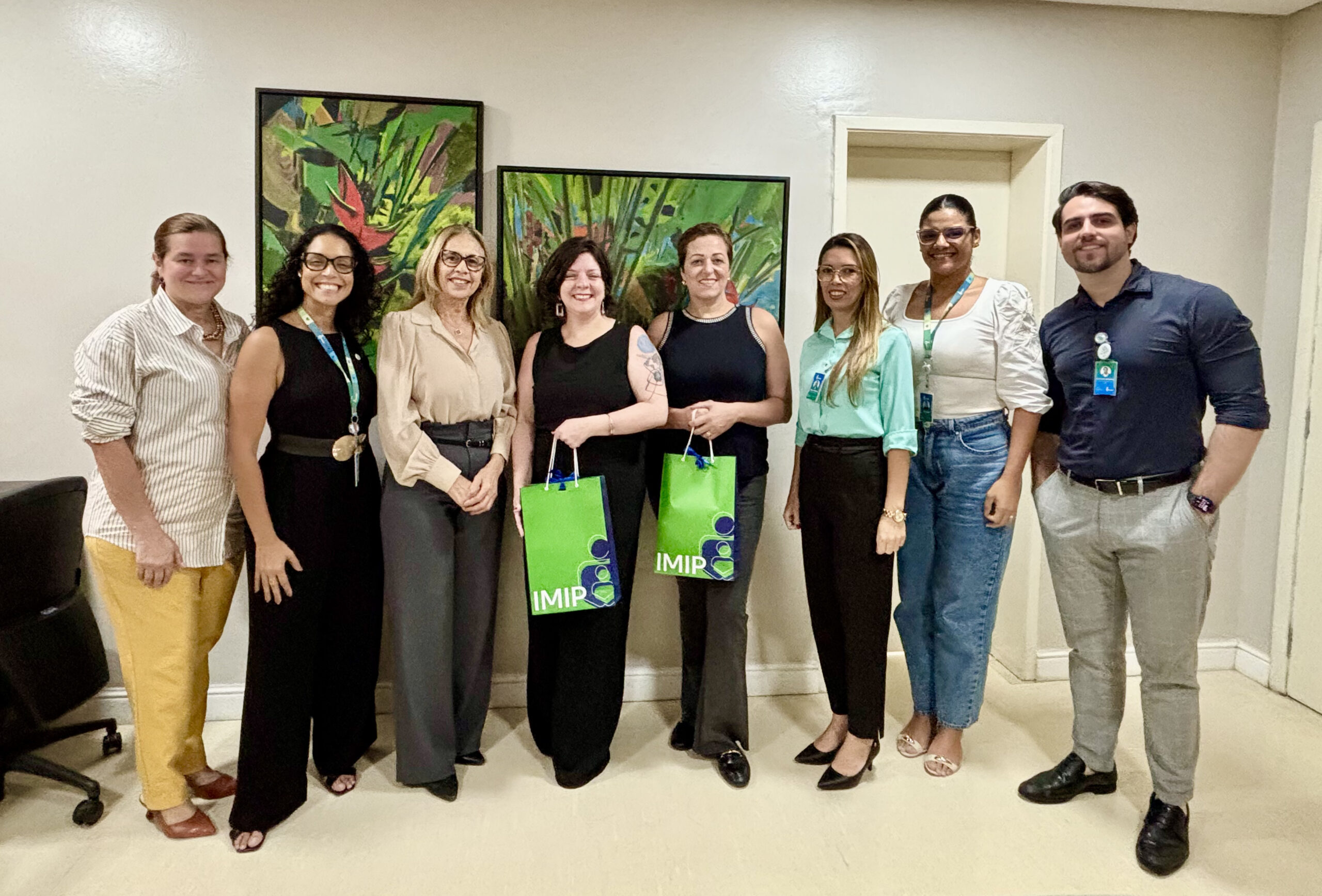 IMIP recebe visita de representantes da Santa Casa de Misericórdia de Belo Horizonte
