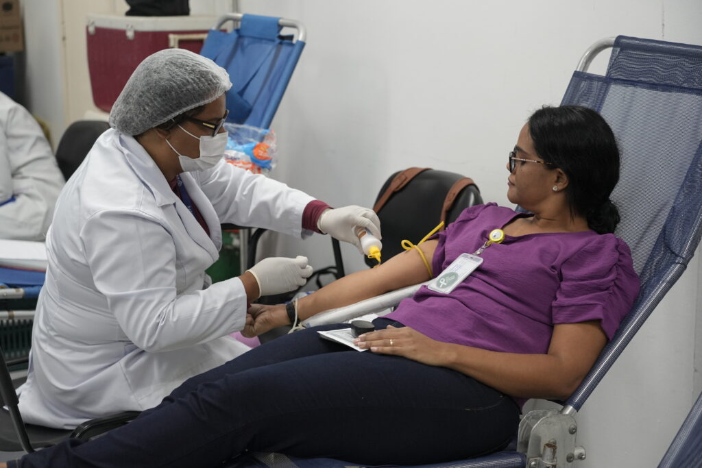 Ação de Doação de Sangue. Foto: Leandro Lima | IMIP
