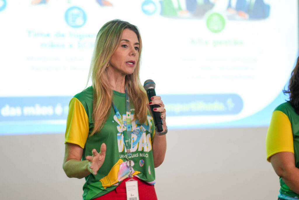 IMIP lança campanha de higienização das mãos com foco na segurança do paciente. Foto: Leandro Lima | IMIP