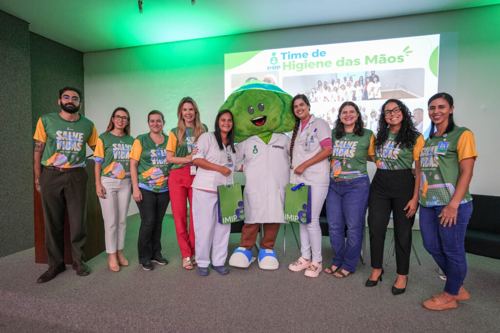 IMIP lança campanha de higienização das mãos com foco na segurança do paciente. Foto: Leandro Lima | IMIP