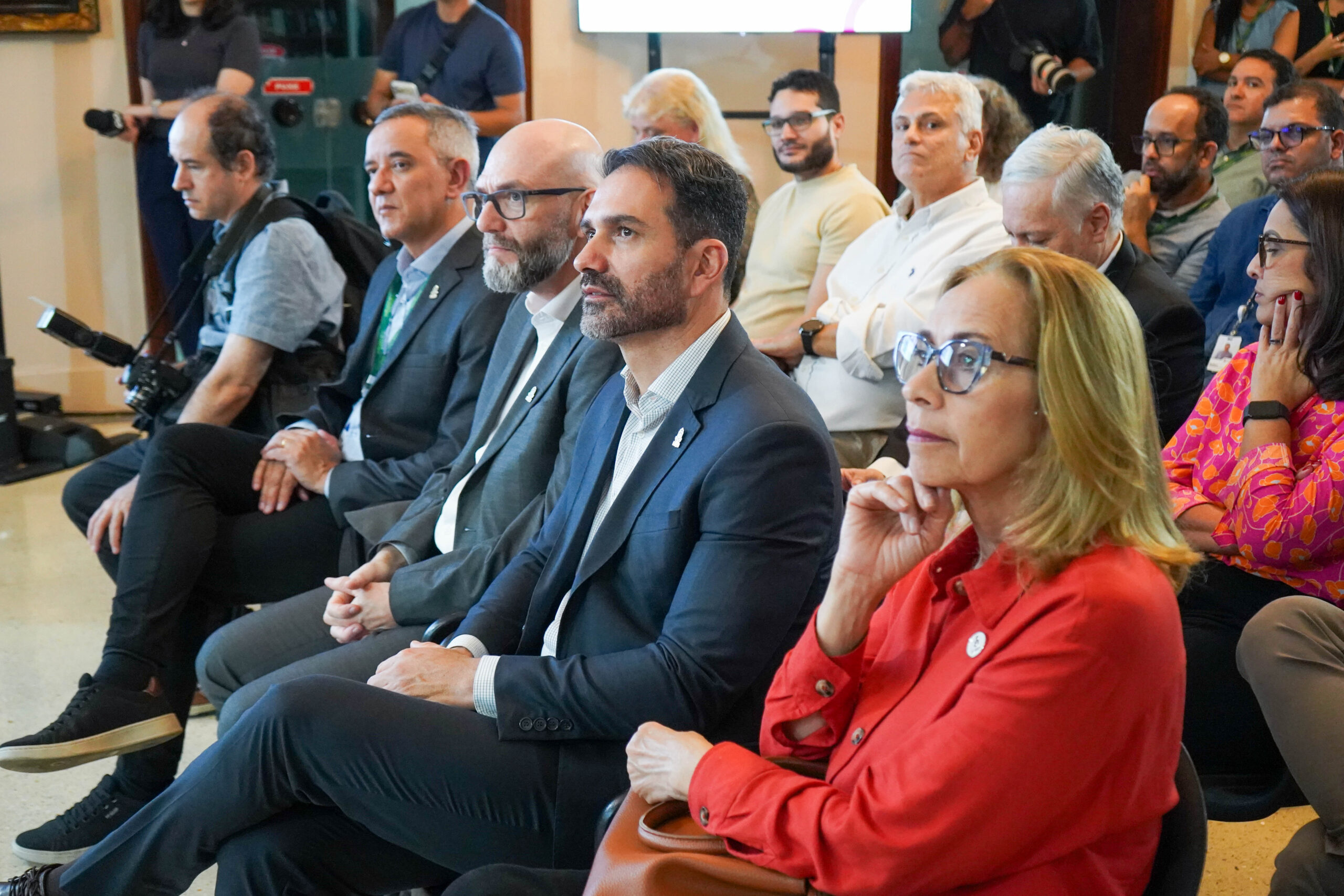 A presença do IMIP no encontro reforça a importância do diálogo e da integração entre instituições que atuam na assistência à saúde e contribuem para o fortalecimento do Sistema Único de Saúde (SUS). Foto: João Gabriel Silva | Divulgação RHP