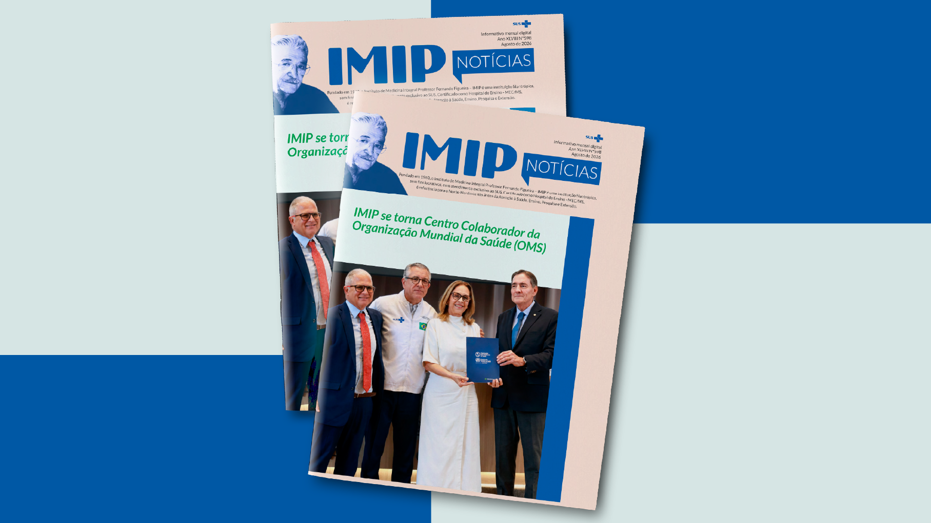 Confira as novidades da Revista IMIP de agosto